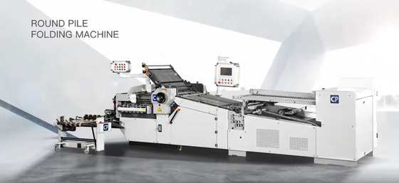 Máquina Plegadora de Pilas Redondas CP con Capacidad de Automatización e Integración