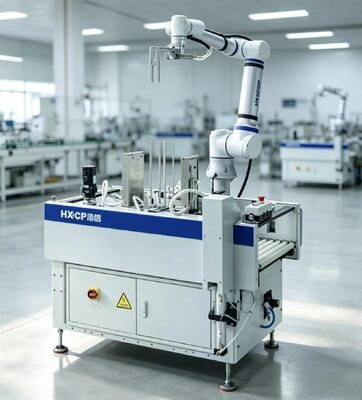 Robot colaborativo HX60S para apilamiento y paletizado de máquinas de coser libros