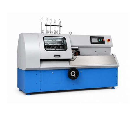 Máquina de coser libros programable HX460D con monitoreo automático de rotura de hilo